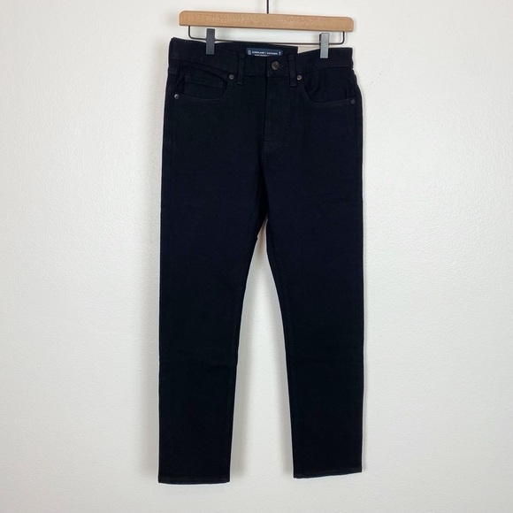 Everlane The Slim 4-Way Stretch Organic Jean Uniform Black - Picture 4 of 8